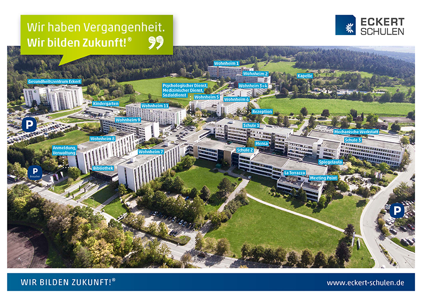 Campusübersicht Eckert Schulen Regenstauf